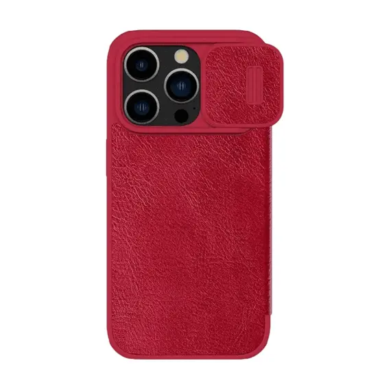 5 - Nillkin Apple iPhone 15 Pro Max, Qin Pro Red
