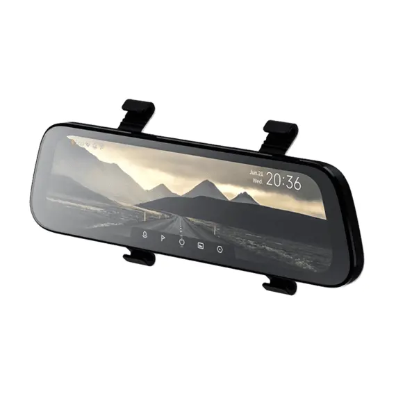 5 - Xiaomi 70mai Rearview Dash Cam Wide Set (Night Vision), Black