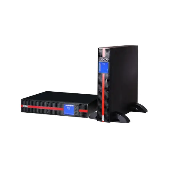UPS PowerCom MRT-1000, Rack&Tower, 1000VA/1000W, Online, LCD, USB,SNMP SLOT,...