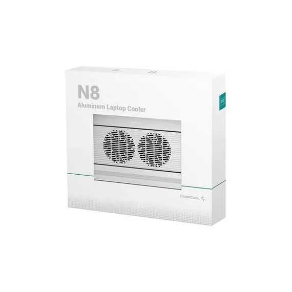 8 - Notebook Cooling Pad Deepcool N8, up to 17'', 2x140mm, 4xUSB,...