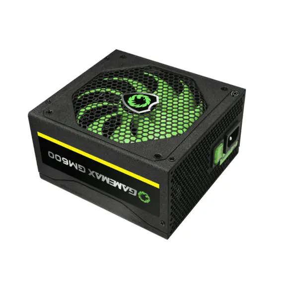 12 - Power Supply ATX 600W GAMEMAX GM-600, 80+ Bronze, Modular cable,...