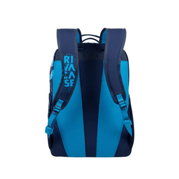 18 - Backpack Rivacase 5430, for Laptop 15,6" & City bags, Dark Blue/Light...