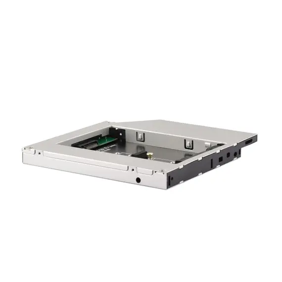 4 - Laptop DVD slot adapter for SATA M.2 solid-state memory card, 12.7 mm...