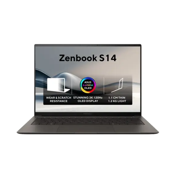 10 - NB ASUS 14.0" Zenbook S 14 OLED UX5406SA Gray (Core Ultra 7 258V 32Gb...