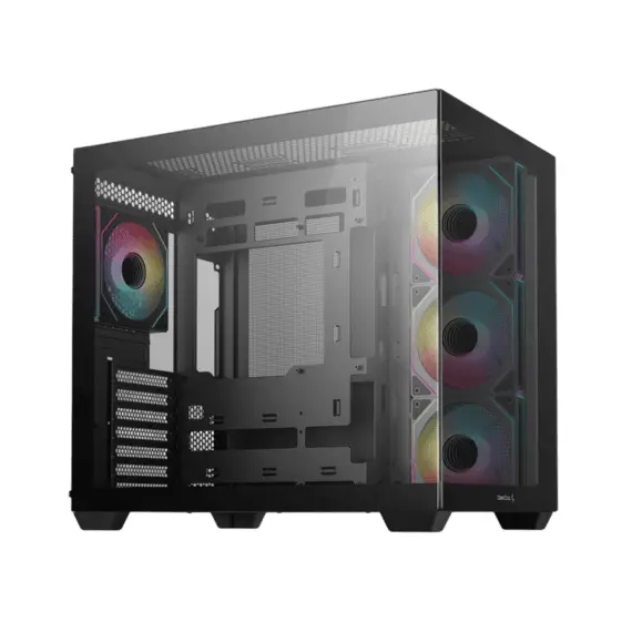 Case ATX Deepcool CG530 4F, w/o PSU, 4x120mm ARGB fans, 2xUSB3.0, USB-C,...