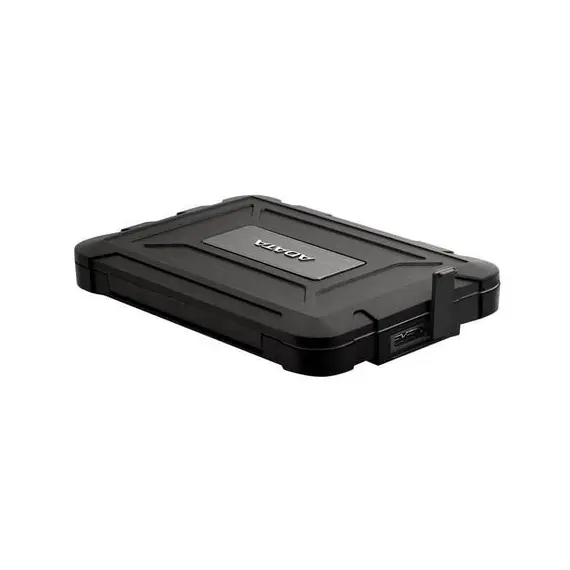 5 - 2.5" SATA HDD/SSD External Case (USB3.0) ADATA ED600, Black, IP54...