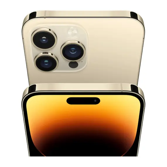 2 - iPhone 14 Pro, 256GB Gold MD