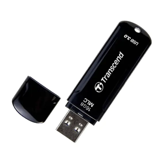 4 - 16GB USB3.1 Flash Drive Transcend "JetFlash 750", Black, Classic,...