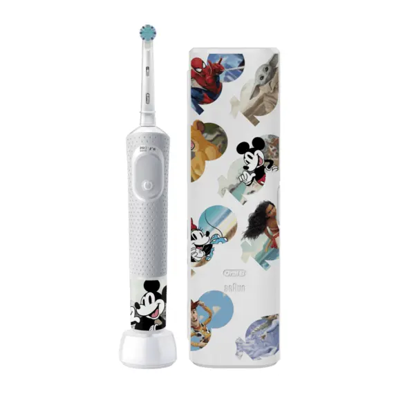 2 - Electric Toothbrush Braun Kids Vitality D103 Disney PRO+Travel Case
