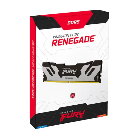 16GB DDR5-8000MHz Kingston FURY Renegade (KF580C38RS-16), CL38-48-48, 1.45V,...