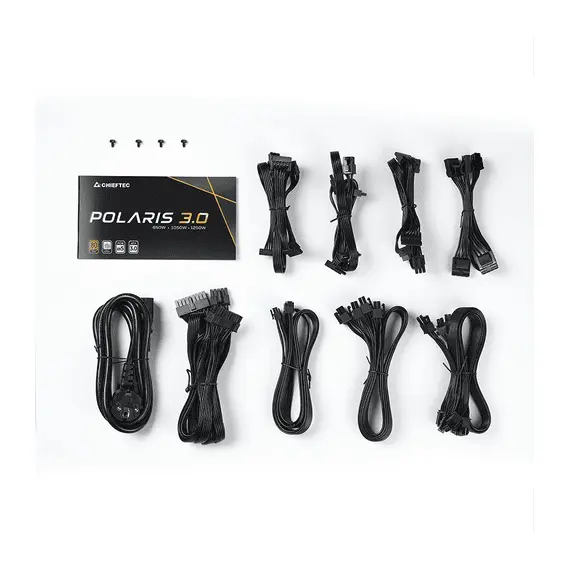 8 - Power Supply ATX 850W Chieftec PPS-850FC-A3, 80+ Gold, ATX 3.0,...