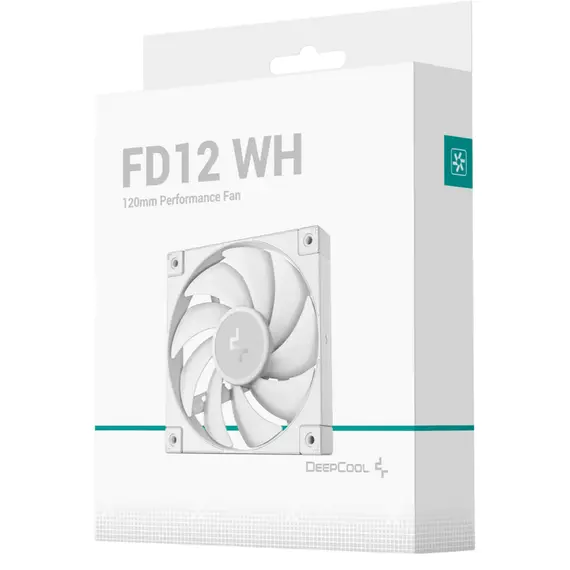 4 - PC Case Fan Deepcool FD12, 120x20x25mm, ≤27.6 dB, 64,2CFM,...