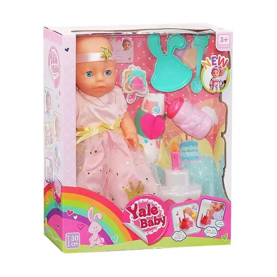 2 - Yale Baby - Doll with accessories (30cm)