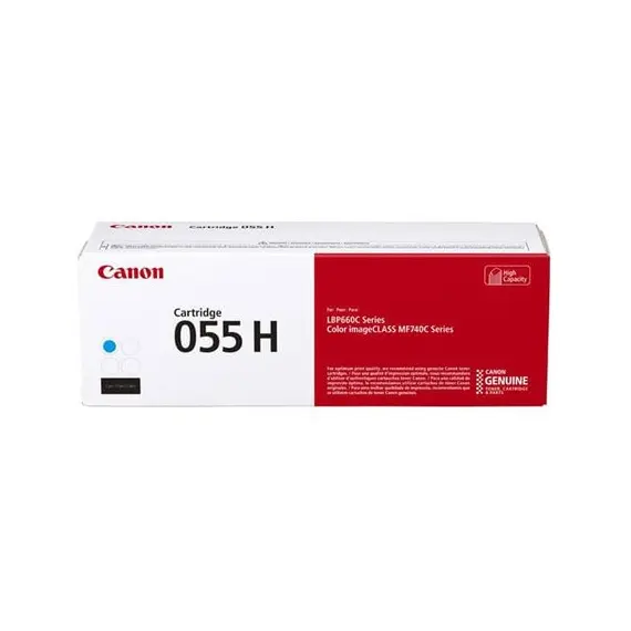 2 - Laser Cartridge Canon CRG-055H, Cyan