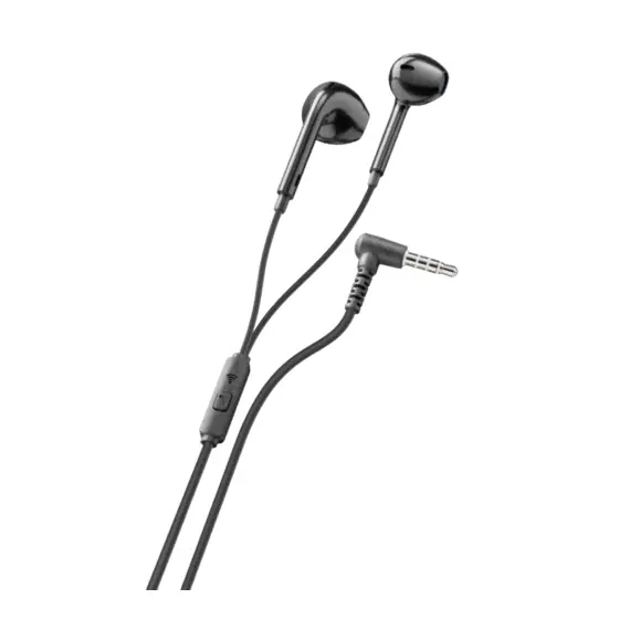 2 - Ploos capsule earphone with mic, Black