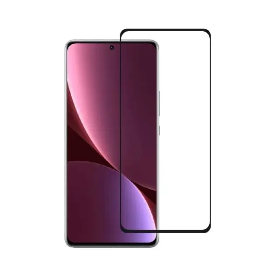 2 - Xcover Sticla protectie p/u Xiaomi 12 Pro (full glue premium), Black