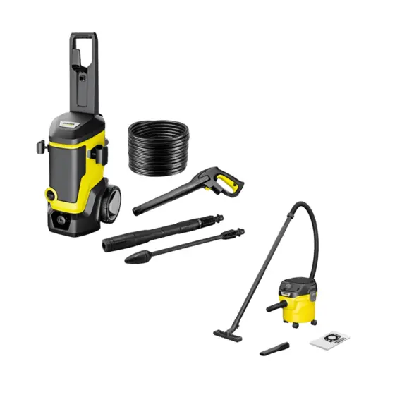 4 - High Pressure Washer Karcher 1.317-400.0 K 7 WCM+1.628-401.0 KWD 1 W...