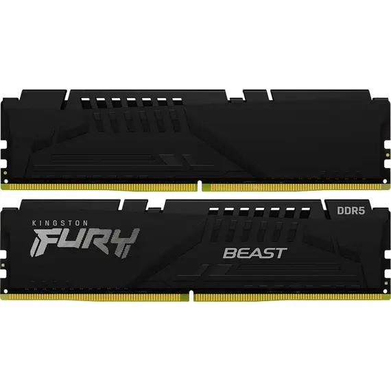 32GB DDR5-6800MHz Kingston FURY Beast (Kit of 2x16GB) (KF568C34BBEK2-32),...