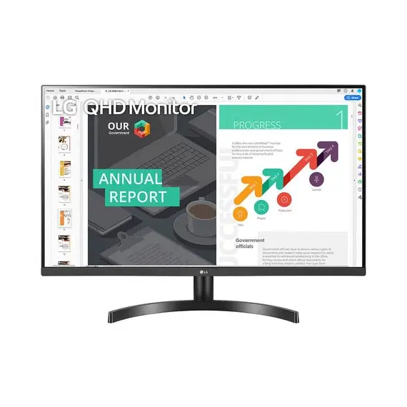 5 - 32" LG 32QN600-B, Black, IPS, 2560x1440, 75Hz, FreeSync, 5ms, 350cd,...
