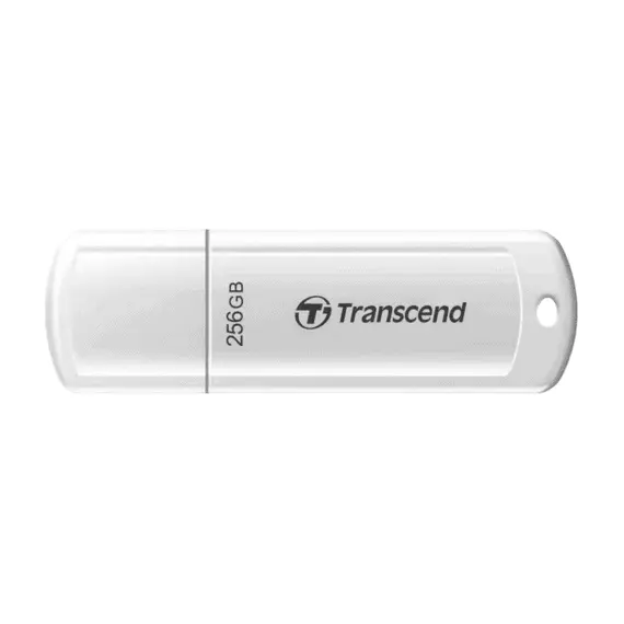 2 - 256GB USB3.1 Flash Drive Transcend "JetFlash 730", White Classic...