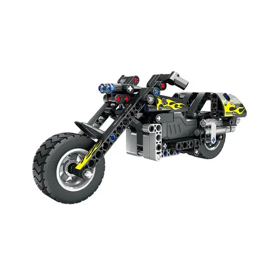 3 - 5801, XTech Bricks: Pull Back Motorbike, 183 pcs