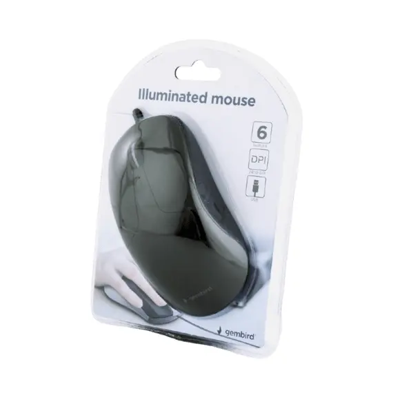 2 - Mouse Gembird MUS-UL-01, Optical, 800-2400 dpi, 6 buttons,...
