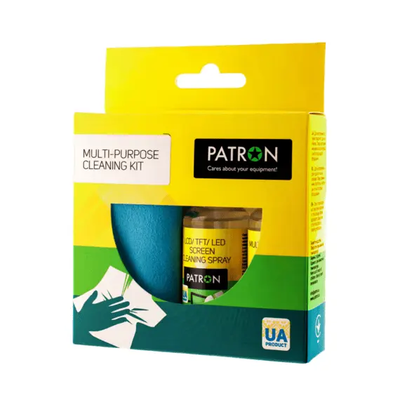 Cleaning set Universal PATRON "F3-019" Twice (Sprey 50ml+Wipe) Patron 8365