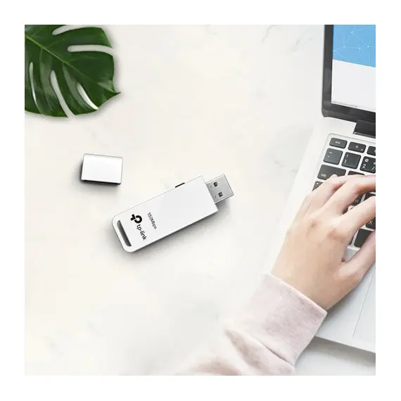 5 - USB2.0 Wi-Fi N LAN Adapter TP-LINK "TL-WN727N", 1T1R, 2.4GHz,...