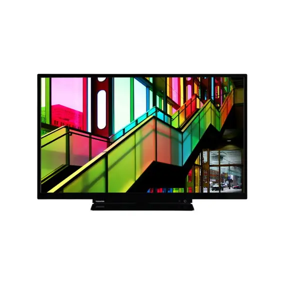 8 - 32" LED SMART TV TOSHIBA 32W3163DG, 1368x768 HD, VIDAA OS, Black