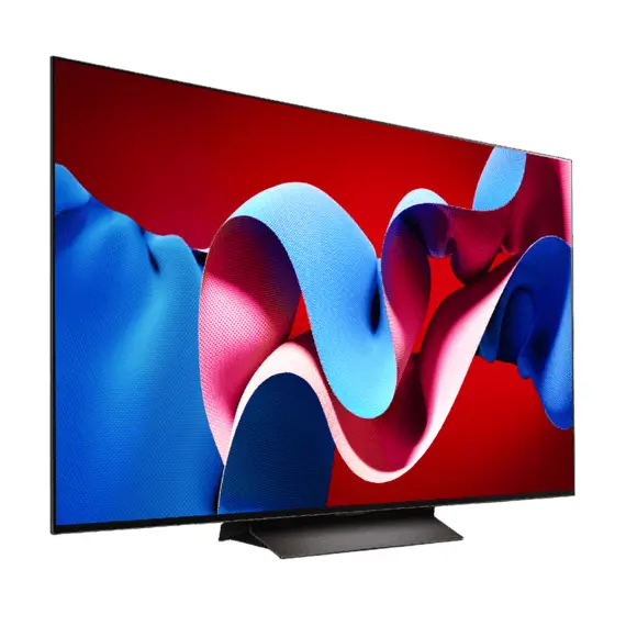 2 - 77" OLED SMART TV LG OLED77C46LA, Perfect Black, 3840 x 2160, webOS,...