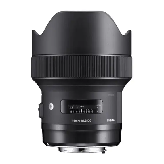 15 - Prime Lens Sigma AF 14mm f/1.8 DG HSM ART F/Canon