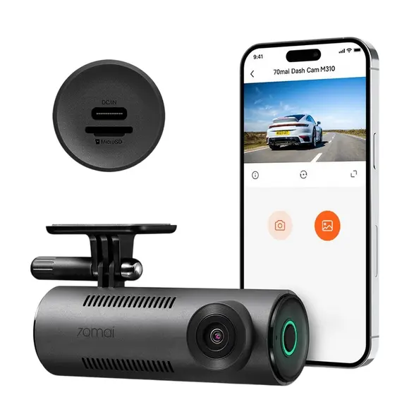 4 - 70mai Dash Cam M310, Black
