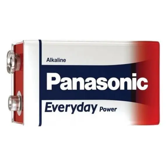 3 - Crona 9V Panasonic "EVERYDAY Power" Blister*1, Alkaline