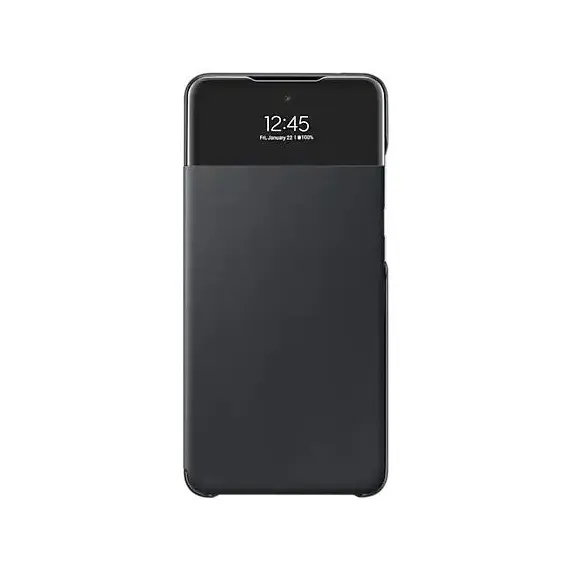 Original Sam. S View Wallet Cover Galaxy A52, Black 22054