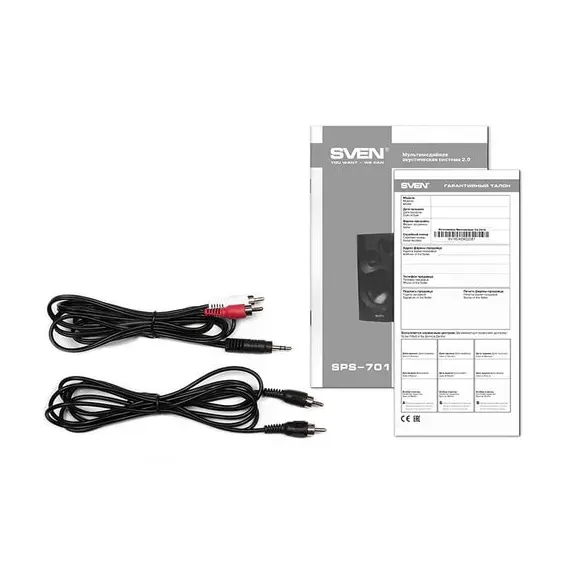 3 - Speakers SVEN "SPS-701" Black, 40w, Bluetooth