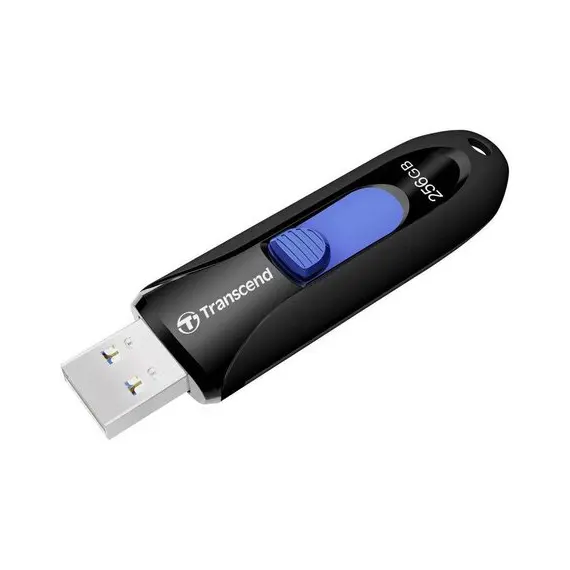 13 - 256GB USB3.1 Flash Drive Transcend "JetFlash 790", Black-Blue,...