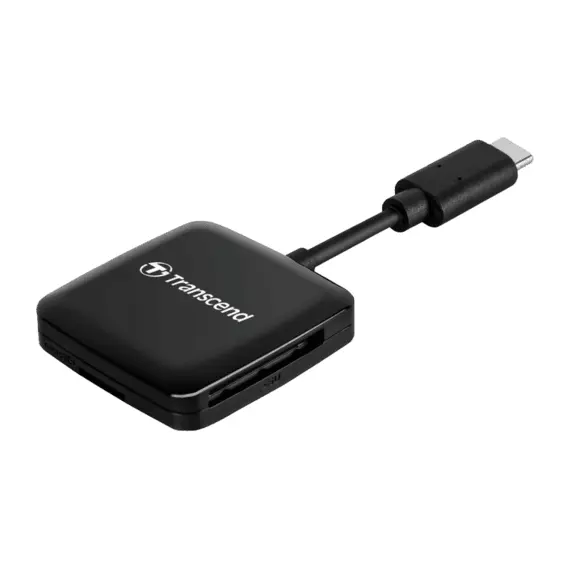 5 - Card Reader Transcend "TS-RDC3" Black, USB3.0 Type-C (1xUSB-C 3.0 to...