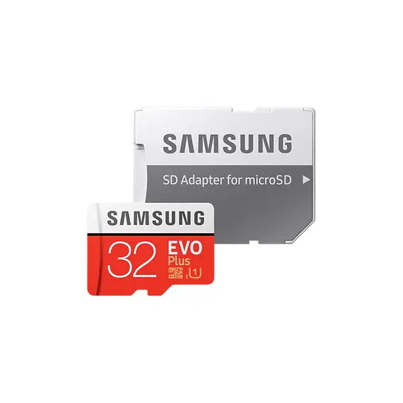 7 - .32GB MicroSD (Class 10) UHS-I (U1)+SD adapter, Samsung EVO Plus...