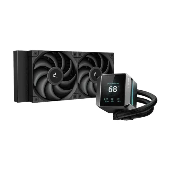 3 - AIO Liquid Cooling Deepcool "MYSTIQUE 240" (≤36.49 dB(A), 500-2150...