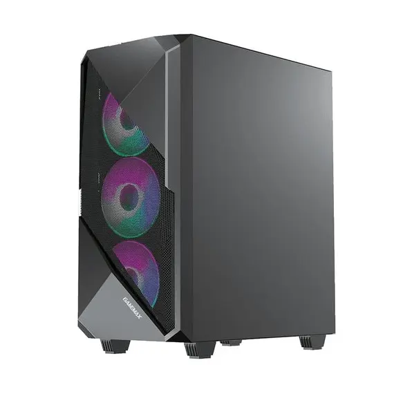 23 - Case ATX GAMEMAX Revolt, w/o PSU, 0.5mm, 4x120mm ARGB. ARGB HUB,...