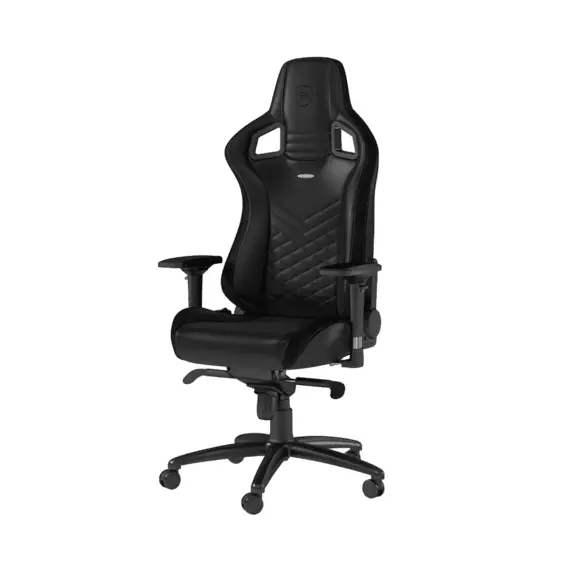 9 - Gaming Chair Noble Epic NBL-ECC-PU-BLA Compact black/carbon, User max...