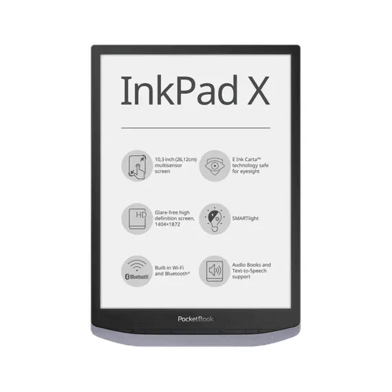 10 - PocketBook InkPad X, Metallic Grey, 10" E InkCarta Mobius (1404x1872)
