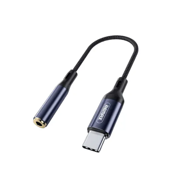 2 - Audio Adapter Remax Type-C to 3.5mm AUX, RL-LA13а, Black