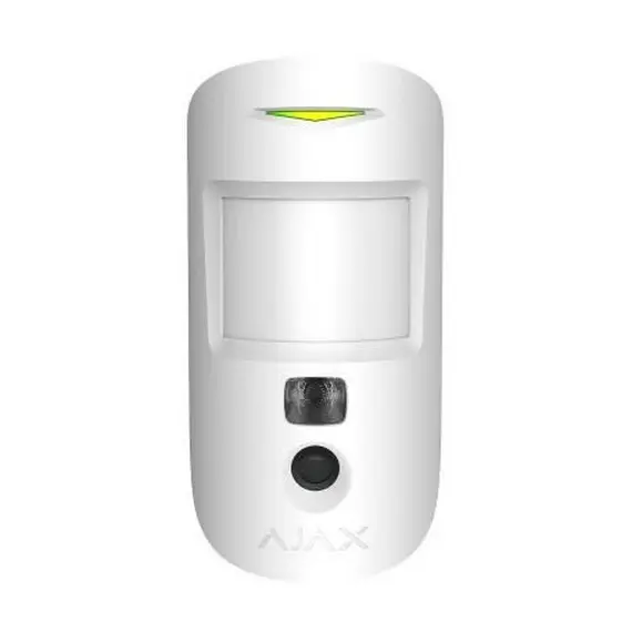 8 - Ajax Wireless Security Motion Detector with Photo "MotionCam", White