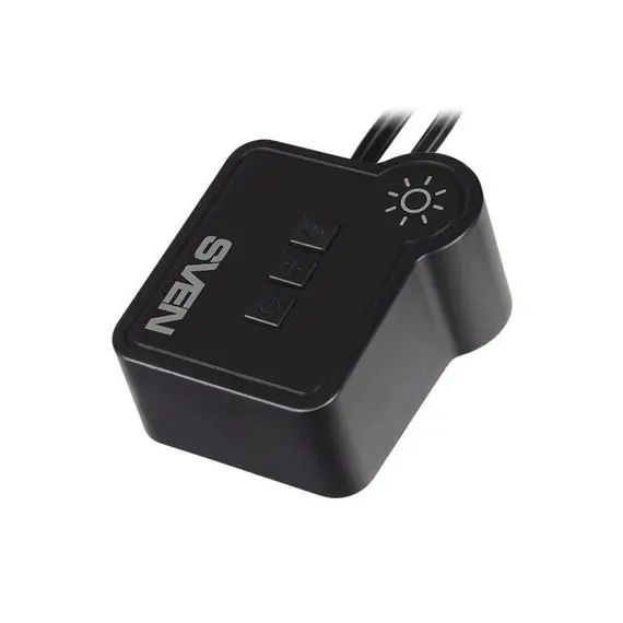 7 - Speakers SVEN "420" Black, 10w, USB power / DC 5V, RGB Light