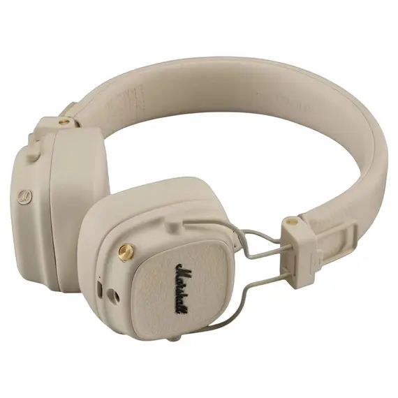 3 - Marshall Major V Bluetooth Headphones - Cream