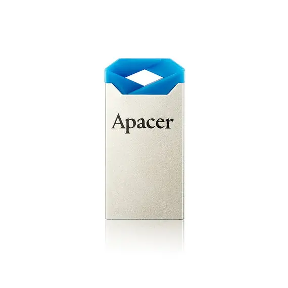 16GB USB2.0 Flash Drive Apacer "AH111", Silver-Blue, Super-Mini, Metal,...