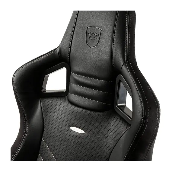 Gaming Chair Noble Epic NBL-PU-GOL-002 Black/Gold, User max load up to 120kg...