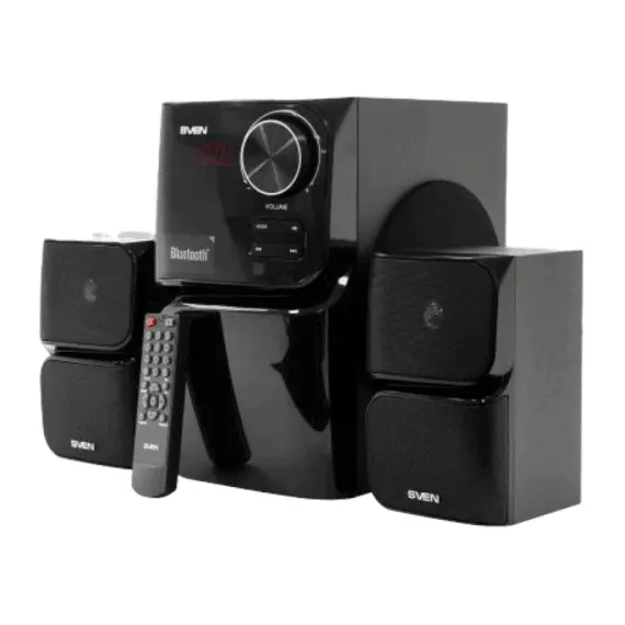 9 - Speakers SVEN "MS-305" Bluetooth, SD-card, USB, FM, Remoute, Black,...