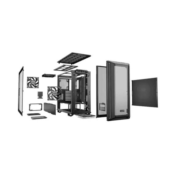 8 - Case ATX be quiet! Dark Base 701, w/o PSU, 3x140mm, ARGB Hub, 2xARGB...